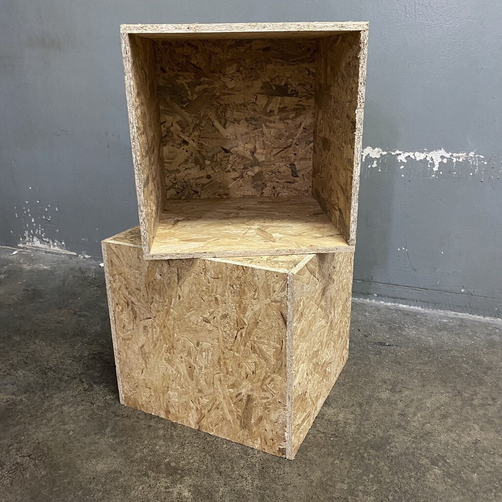 ร้าน SG แผ่นเสียงไวนิล ก้อนเก็บ ลังไม้ ลูกบาศก์ไม้ OSB กล่องไม้HT99 PDWW