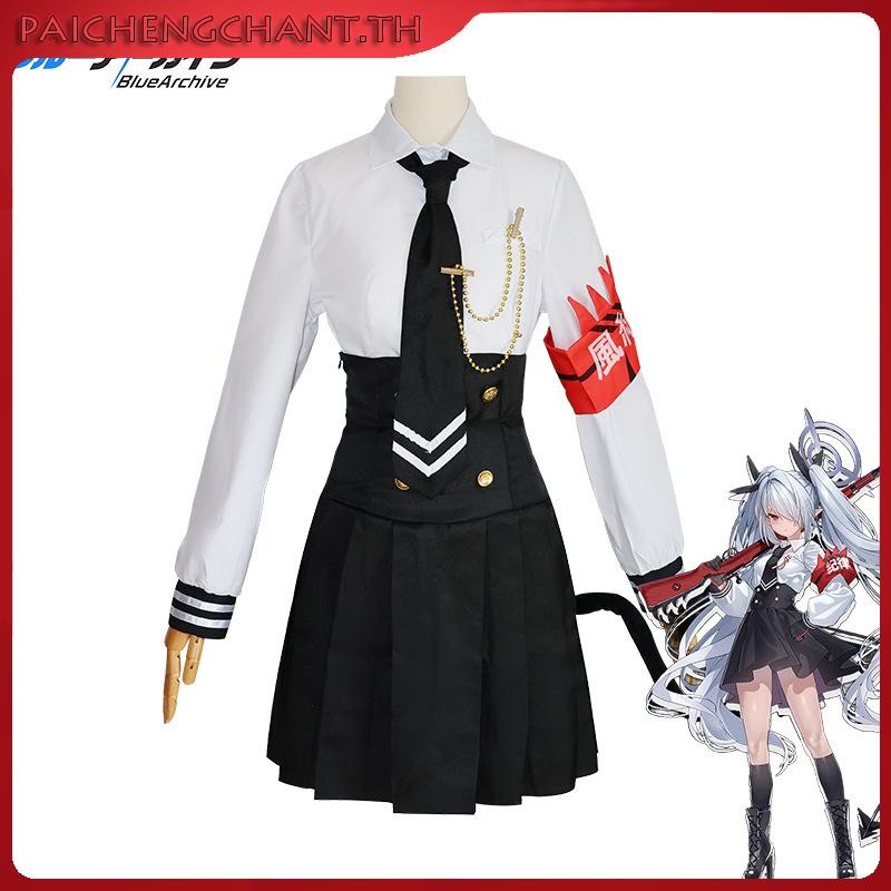 Blue Archive style siromi iori cos clothing เสื้อผ้าผู้หญิงคอสเพลย์