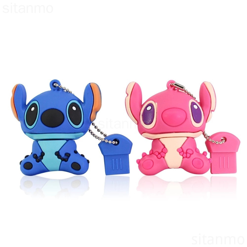 2.0 น่ารักการ์ตูน USB Drive1GB 2GB 4GB Stitch Flashdrive 8GB 16GB 32GB USB Flashdrive 64GB 128GB 1TB