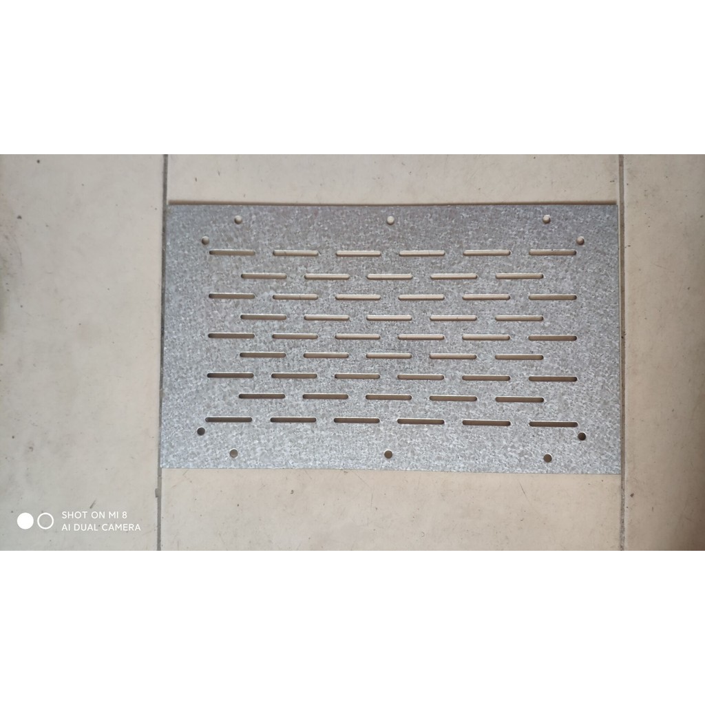 6p1 6p3p แผ่นฝาครอบด้านล่างชุบสังกะสีที่จับคู่เครื่อง