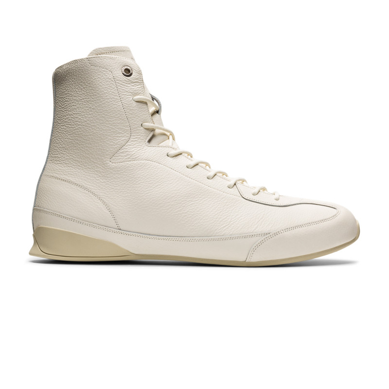 Onitsuka Tiger Onitsuka Tiger Onitsuka Official TIGER GRACIA ผู้ชายผู้หญิง Simple High-Top Boots 118