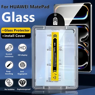 ฟิล์มกระจก พร้อมบล็อคติดตั้งHuawei MatePad 11.5 2023-2025 MatePad Air11.5 Honor 9 12.1 Honor 10 12.1