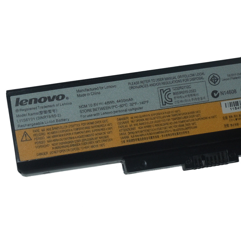 แบตเตอรี่แล็ปท็อป Lenovo Y480 G410 Y580 Y585 G480 L11S6F01 L11L6Y01 ของแท้