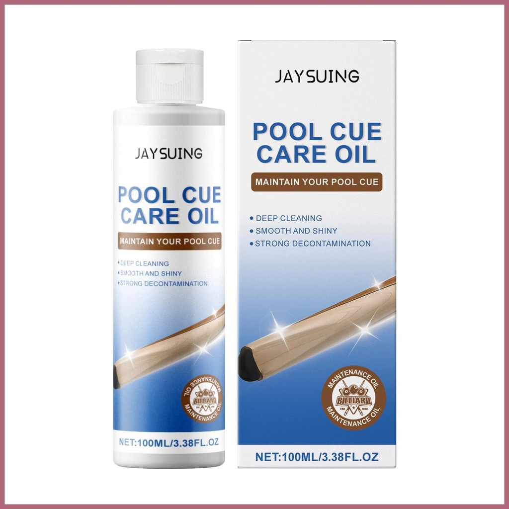 Cue Cleaner Pool Cue Conditioner Oil Golf Club Woods Conditioner สําหรับผู้ชายผู้หญิงผู้ใหญ่ผู้เล่น 