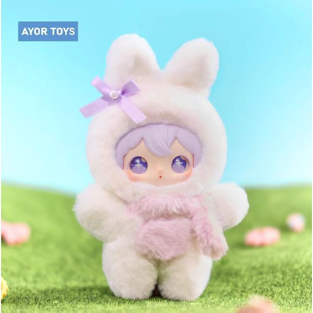 AYORTOYS Rabbit Sparkling ShyShy Shining World Series จี้ตุ๊กตาอินเทรนด์ของขวัญ