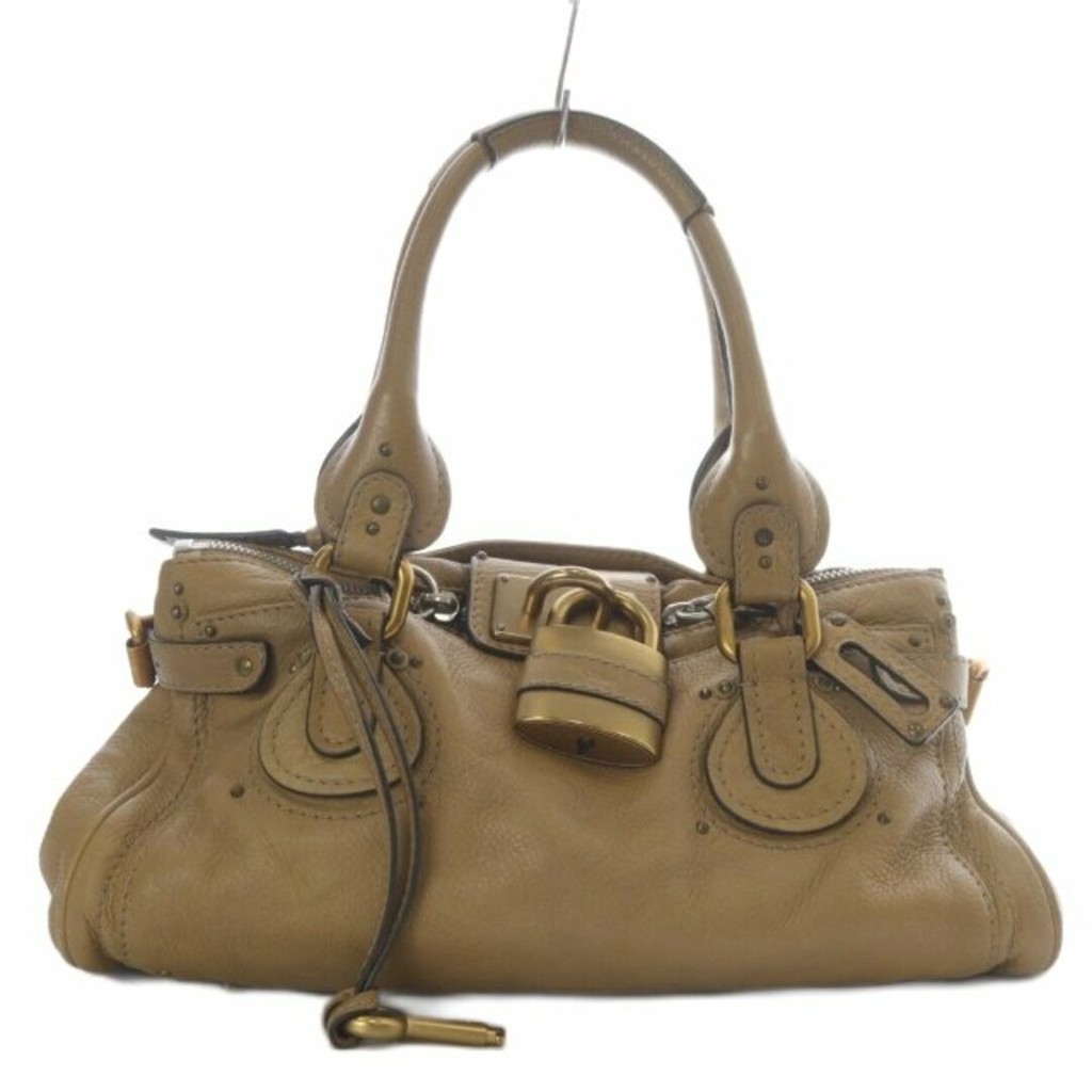 Chloe Handbag Paddington Brown leather Direct from Japan Secondhand