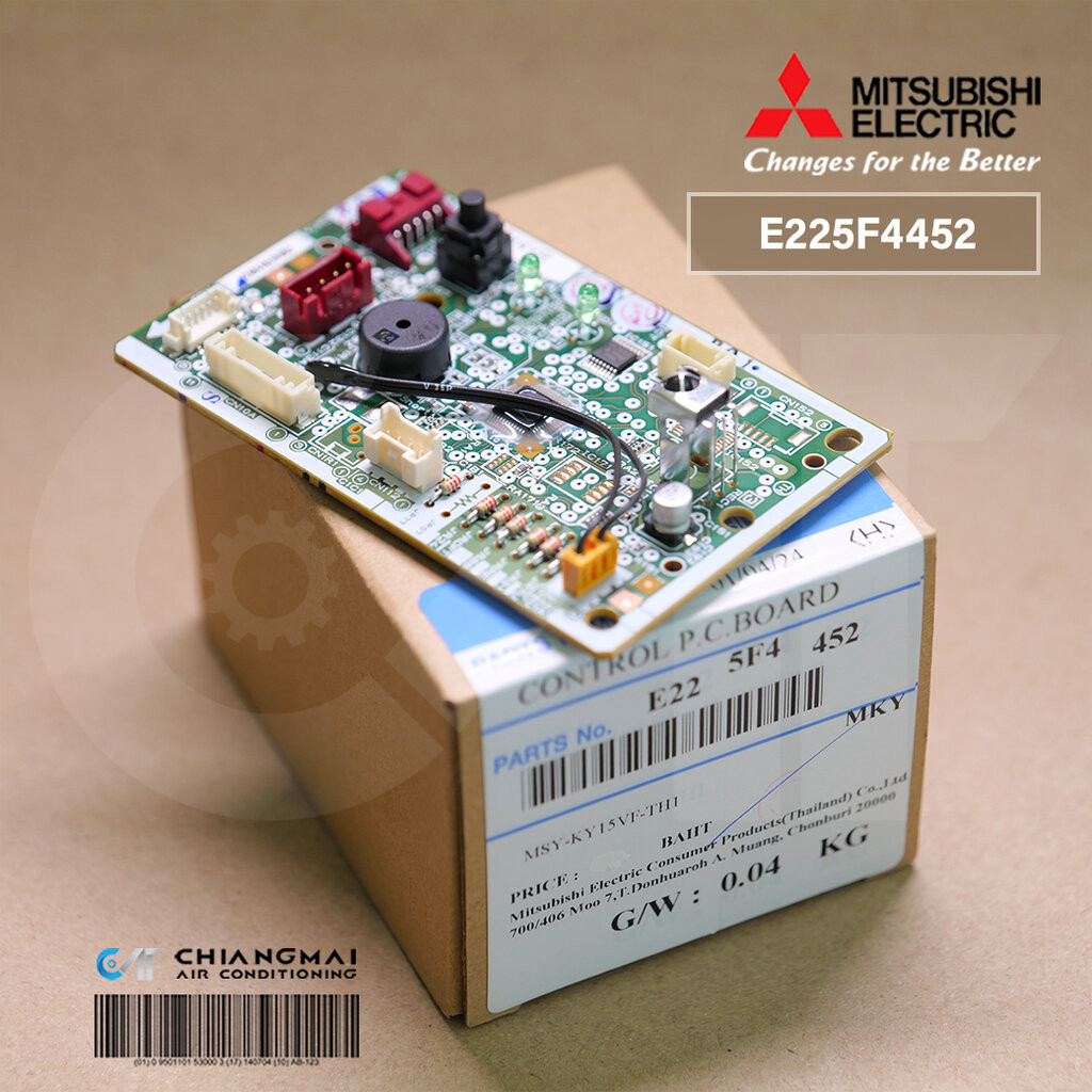 E225F4452 แผงรับสัญญาณรีโมทแอร์ Mitsubishi Electric ตัวรับสัญญาณแอร์มิตซูบิชิ รุ่น MSY-KY15VF-TH1