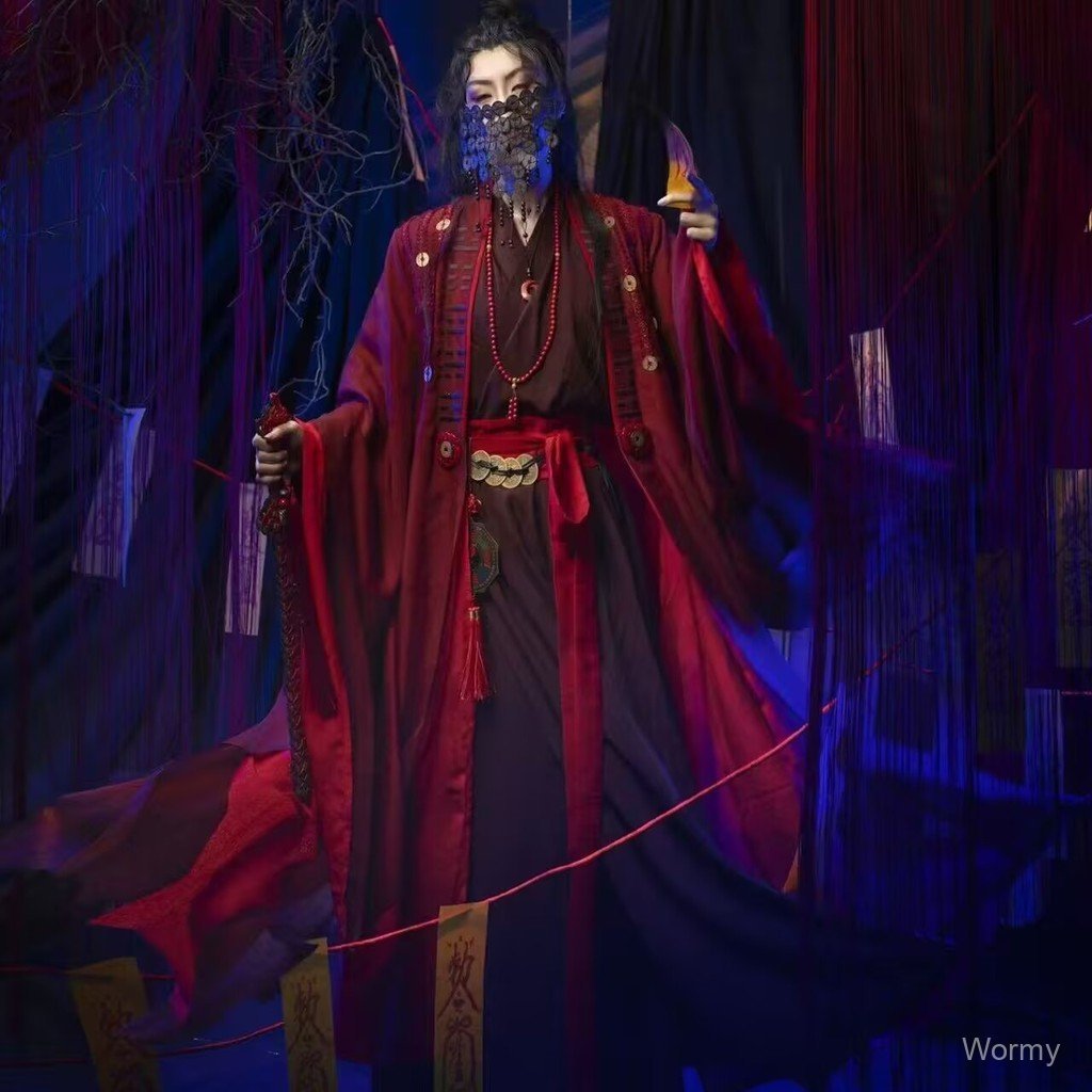 เสื้อผ้าคอสเพลย์.Dao Xian Li Huowang. สำหรับแฟนคลับคอสเพลย์