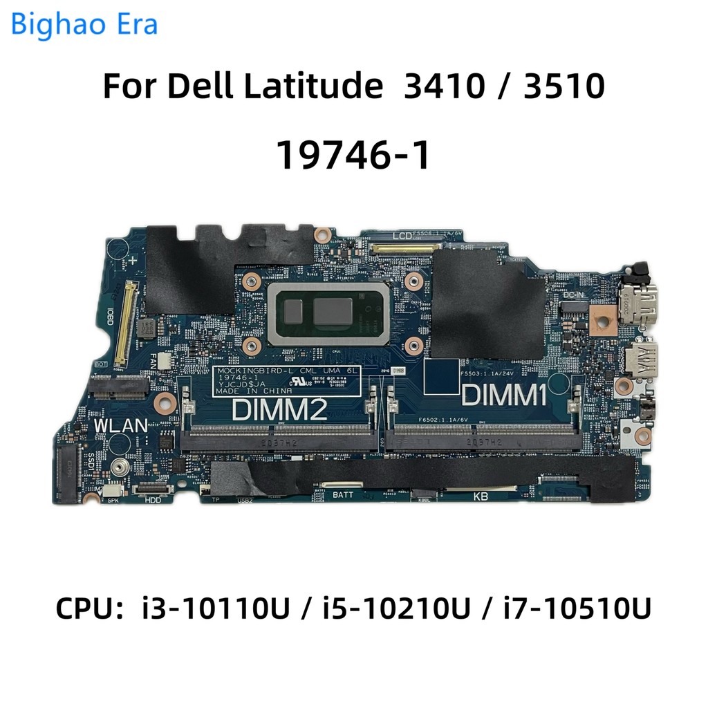 เมนบอร์ด Dell/Dell Latitude 14 3410 15 3510 19746-1 YJCJD 02G2J7