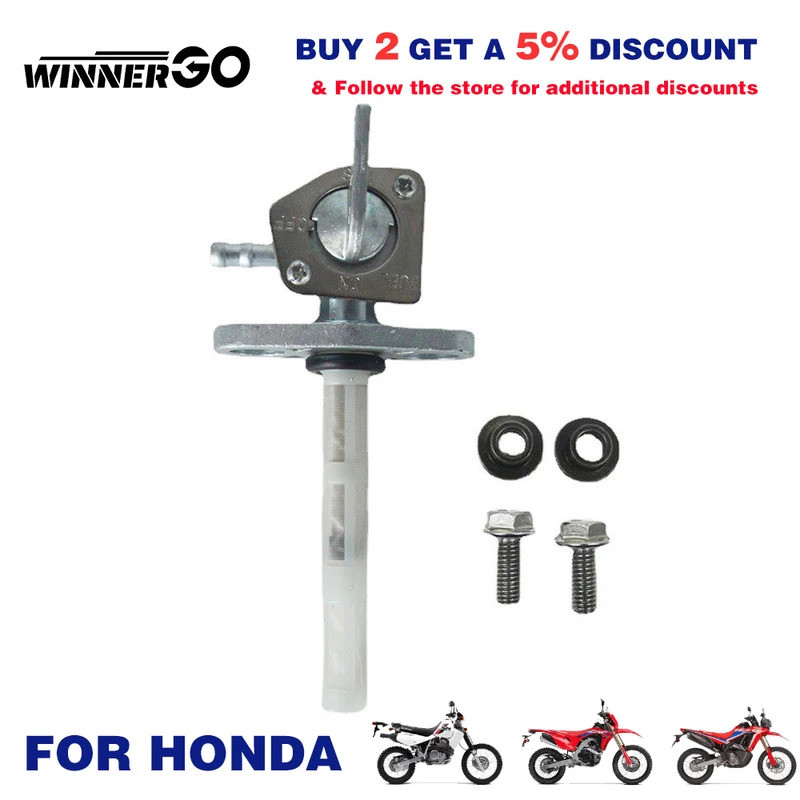 การใช้ Petcock วาล์วสวิทช์สําหรับ Honda YCF 125 150 XR400 XR350 XR250 XR650 XR600 XR500 CRF50F 70 80