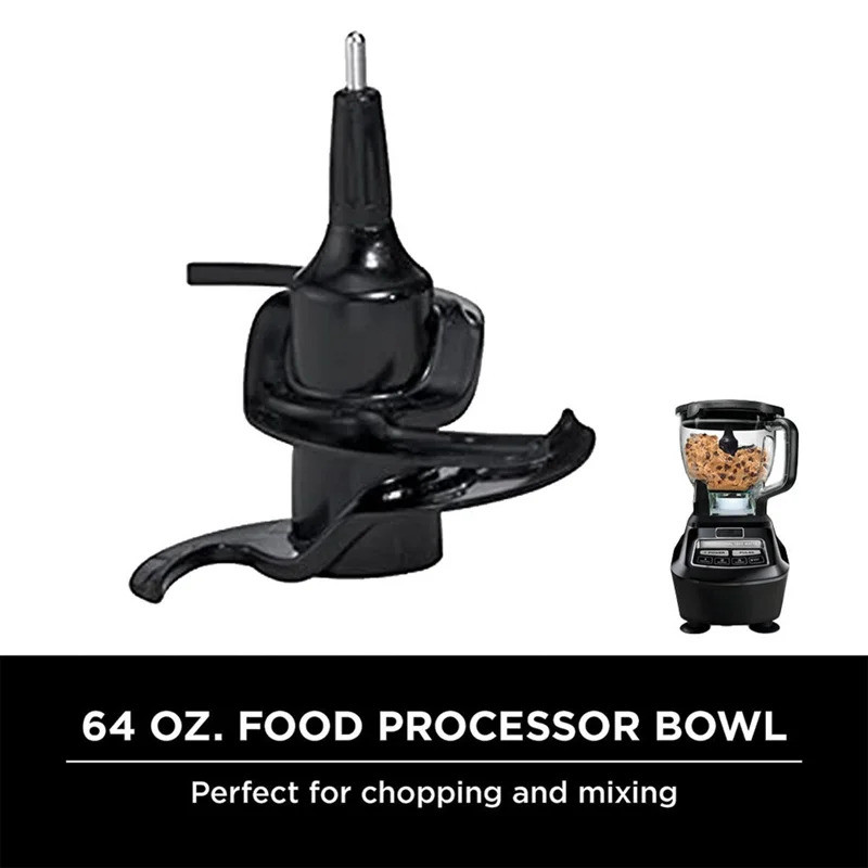 X17A 2025 NEW-เครื่องปั่นสําหรับ Ninja 64Oz โปรเซสเซอร์ Bowl Dough BN601 Bl770mega BN801
