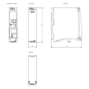 6ES7155-5AA01-0AB0 Siemens IM155-5PN โมดูลอินเทอร์เฟซ 6ES7 155-5BAO1-OABO
