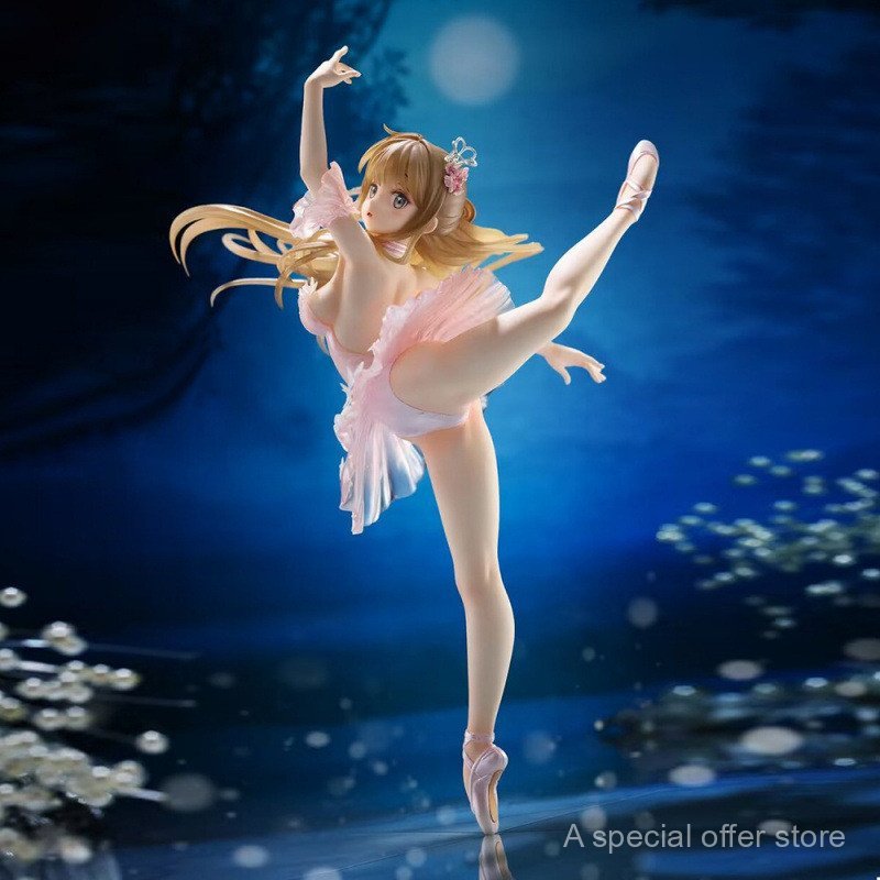 White Swan Ballet Boxed Figure Model Jewelry