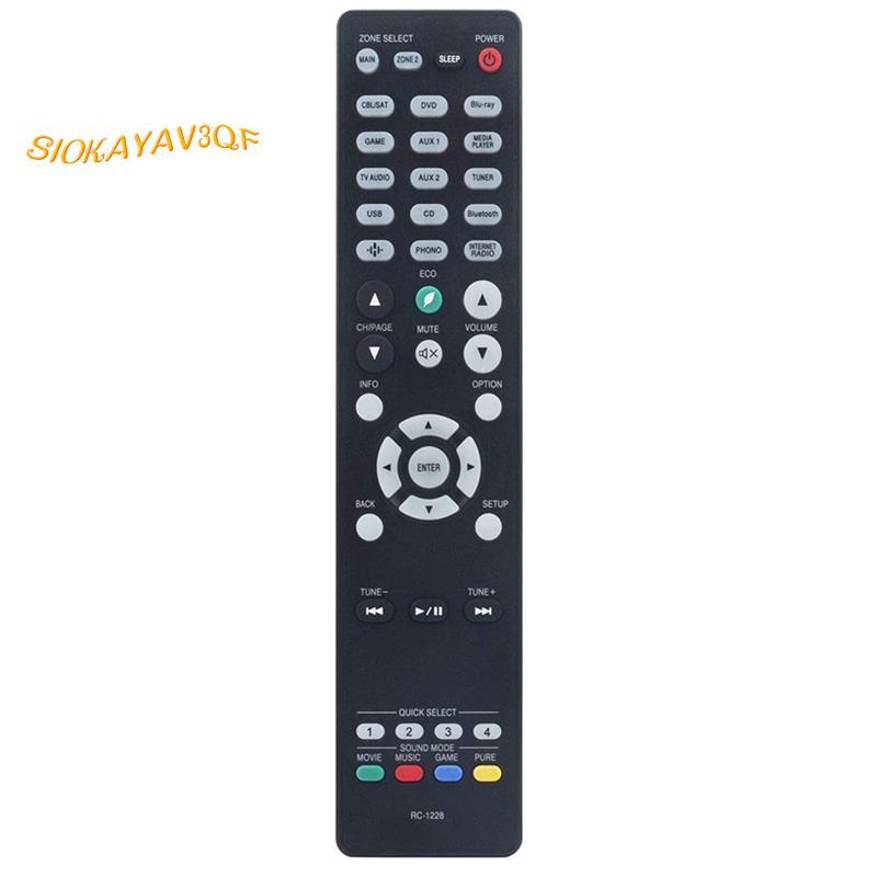 1 PCS RC-1228 รีโมทคอนโทรลเปลี่ยนอะไหล่สําหรับเครือข่ายแบบบูรณาการ AV Receiver AVR-X3600H AVR-X2600H