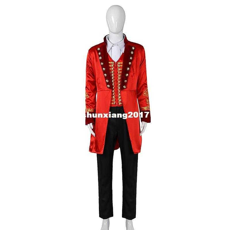 เครื่องแต่งกาย Cosplay Halloween The Greatest Showman แบบจำลอง Barnum