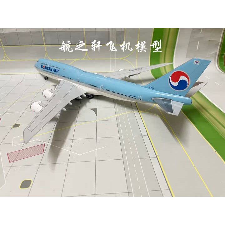 สินค้าใหม่ JC Wings 1: 200 EW2748002 เกาหลี Air B747-8i HL7631 โลหะผสม