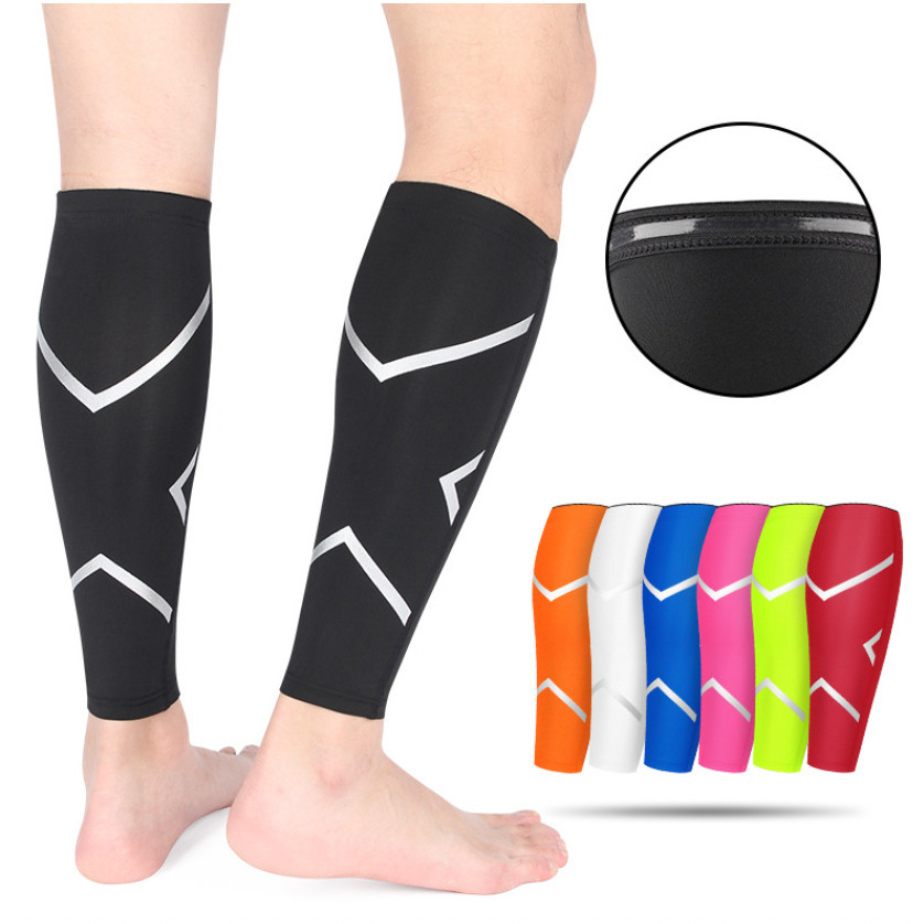 (2ชิ้น) ปลอกรัดน่อง ปลอกขาใส่ออกกำลังกาย วิ่ง ปั่นจักรยาน ลดการเมื่อยล้า กระชับกล้ามเนื้อน่อง - รูปที่ 2