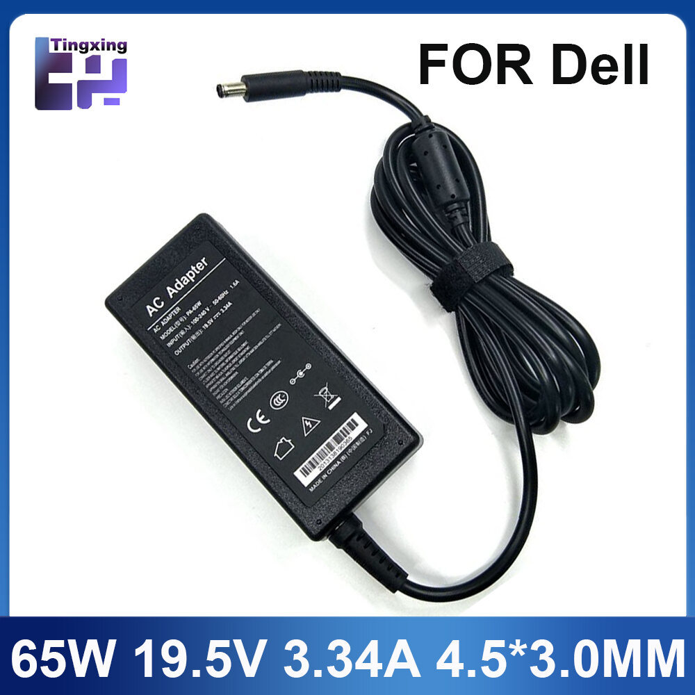 19.5V 3.34A 65W 4.5*3.0 มม.อะแดปเตอร์ชาร์จแล็ปท็อปสําหรับ Dell Inspiron 15 3551 3552 3558 5551 5552 