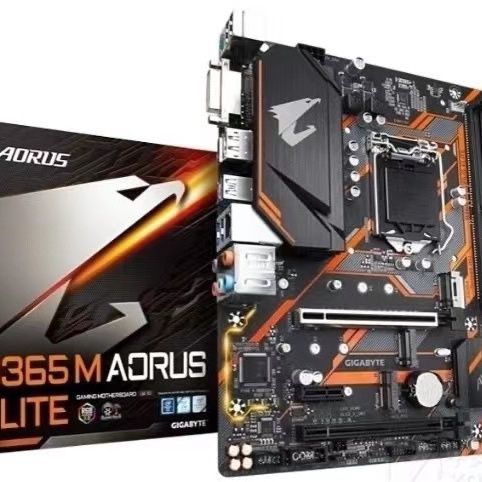 Gigabyte B365M เมนบอร์ดคอมพิวเตอร์เดสก์ท็อปแกะสลักขนาดเล็ก B365M บน 8/9 รุ่น 1151 เข็ม CPU รับประกัน