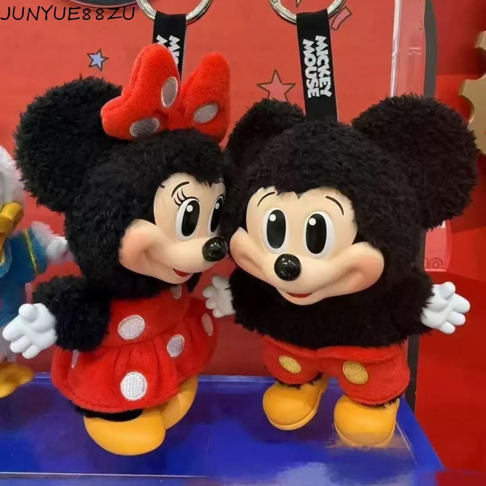 JUNYUE88ZU Mickey Family Doll Figures, Minnie พลูโต Daisy Goofy Chip Dale Mickey Minnie พวงกุญแจตุ๊ก