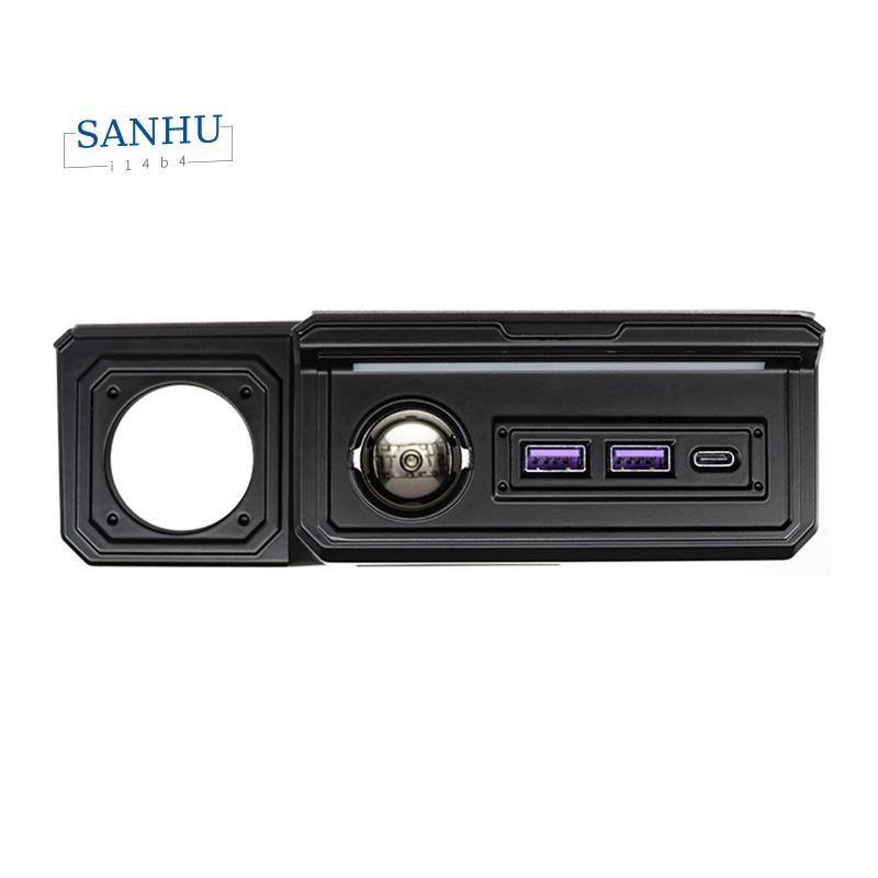 Dual USB Car Charger และ Type-C พอร์ตชาร์จอะแดปเตอร์สําหรับ Jimny JB64 JB74W 2019-2023 LHD