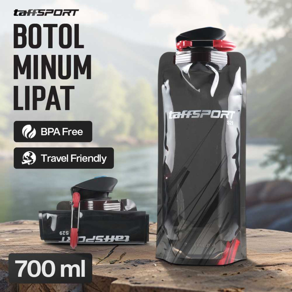 ขวดน้ําพับได้ BPA Free 700ml - S29
