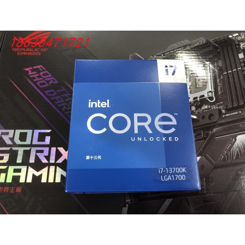 Inter13900KF เม็ดหลวมชนิดบรรจุกล่อง