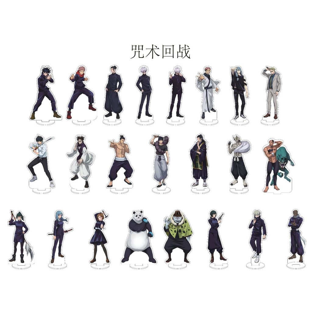 Jujutsu Kaisen Satoru Gojo อะคริลิค Standee – สินค้าการ์ตูนอนิเมะสําหรับตกแต่งโต๊ะนักเรียน