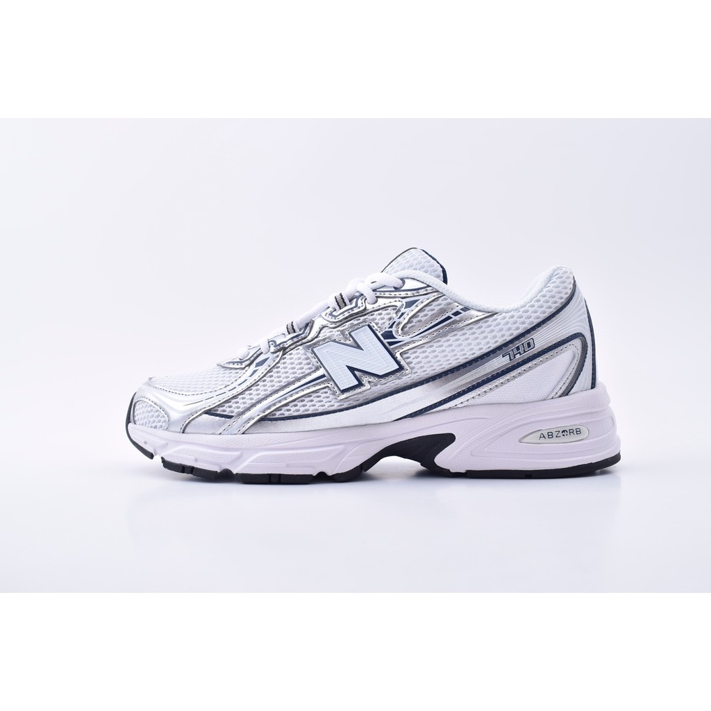 รองเท้าวิ่งสไตล์ใหม่ สีเงินสีน้ำเงิน U740WN2