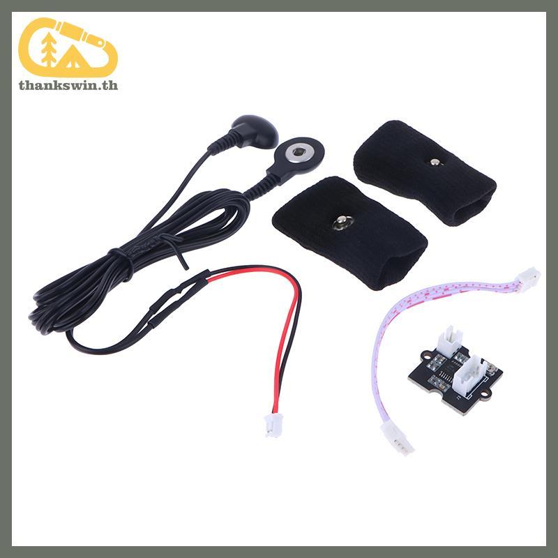 ขอบคุณ GSR Grove Skin Current Sensing Sensor ความต้านทานผิวและการนําไฟฟ้า th
