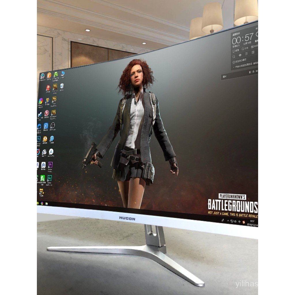 27 นิ้ว 2K จอแสดงผลโค้ง 144Hz HD 24 32 เกม hdmi เดสก์ท็อป LCD คอมพิวเตอร์ 4K หน้าจอสําหรับเล่นเกม