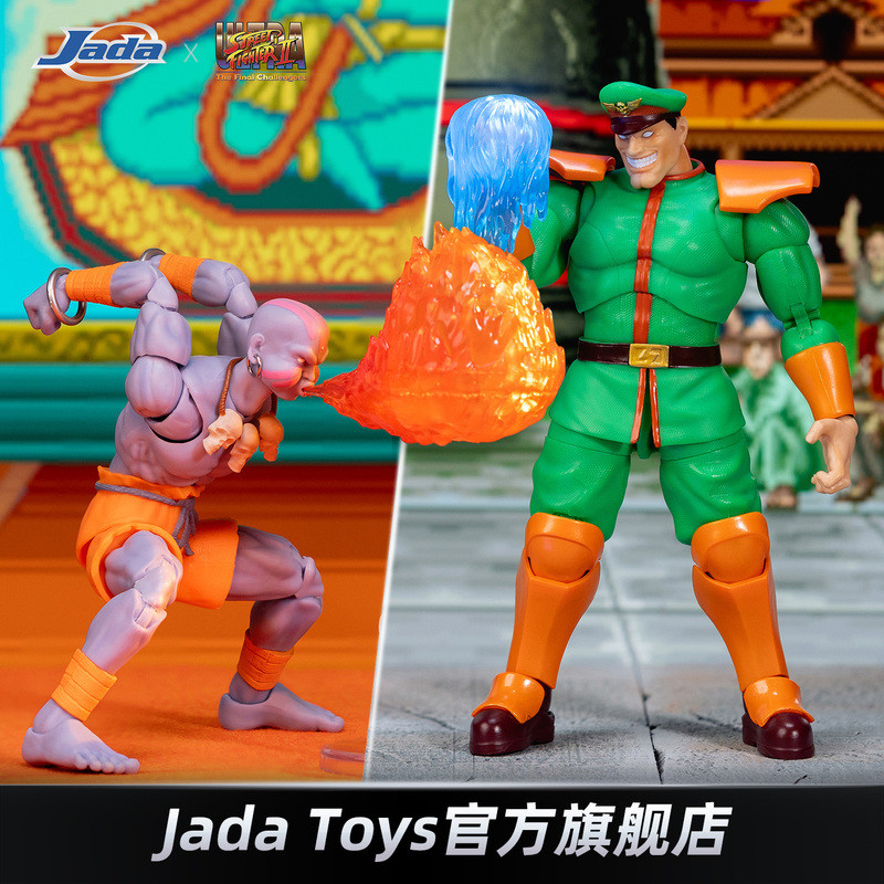[Flagship Store Limited] Jada Street Fighter 2 1/12 SDCC Dahlsimlin Vega เคลื่อนย้ายได้
