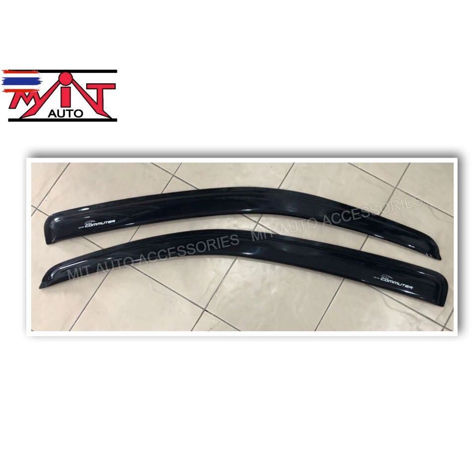 กันสาดรถตู้  TOYOTA Commuter  Hiace,toyota ventury ,หัวจรวด 1992-2019+
