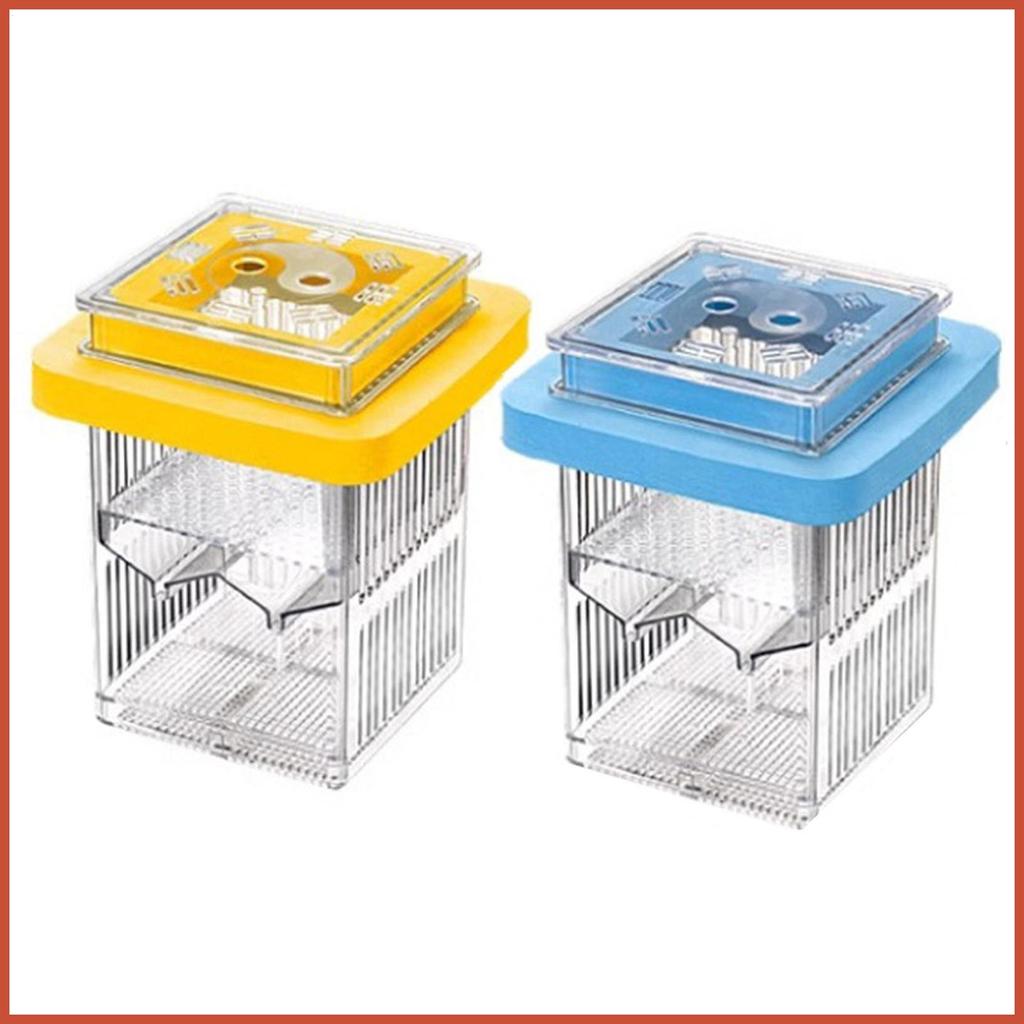 Guppy Hatching Box Clear Fish Tank Breeder Case Fish Tank Divider Acclimation Case Mother Aquatic Li