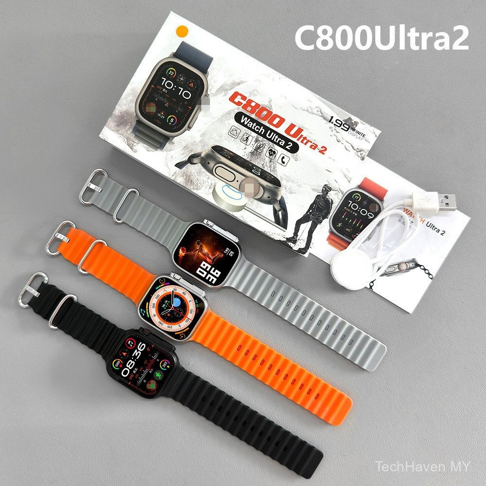 C800Ultra2 smartwatch Huaqiangbei s8ultra2 บลูทูธโทรนาฬิกาสปอร์ตผู้ชาย