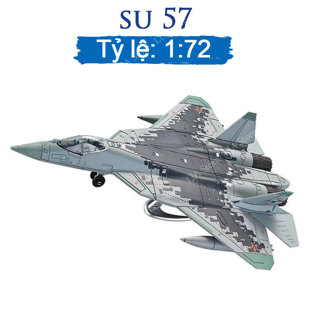 SU57 SU57S โมเดลประกอบเครื่องบิน - พลาสติกแข็งที่ทนทานเป็นพิเศษ รายละเอียดคมชัด ของขวัญ LGP ที่สมบูร