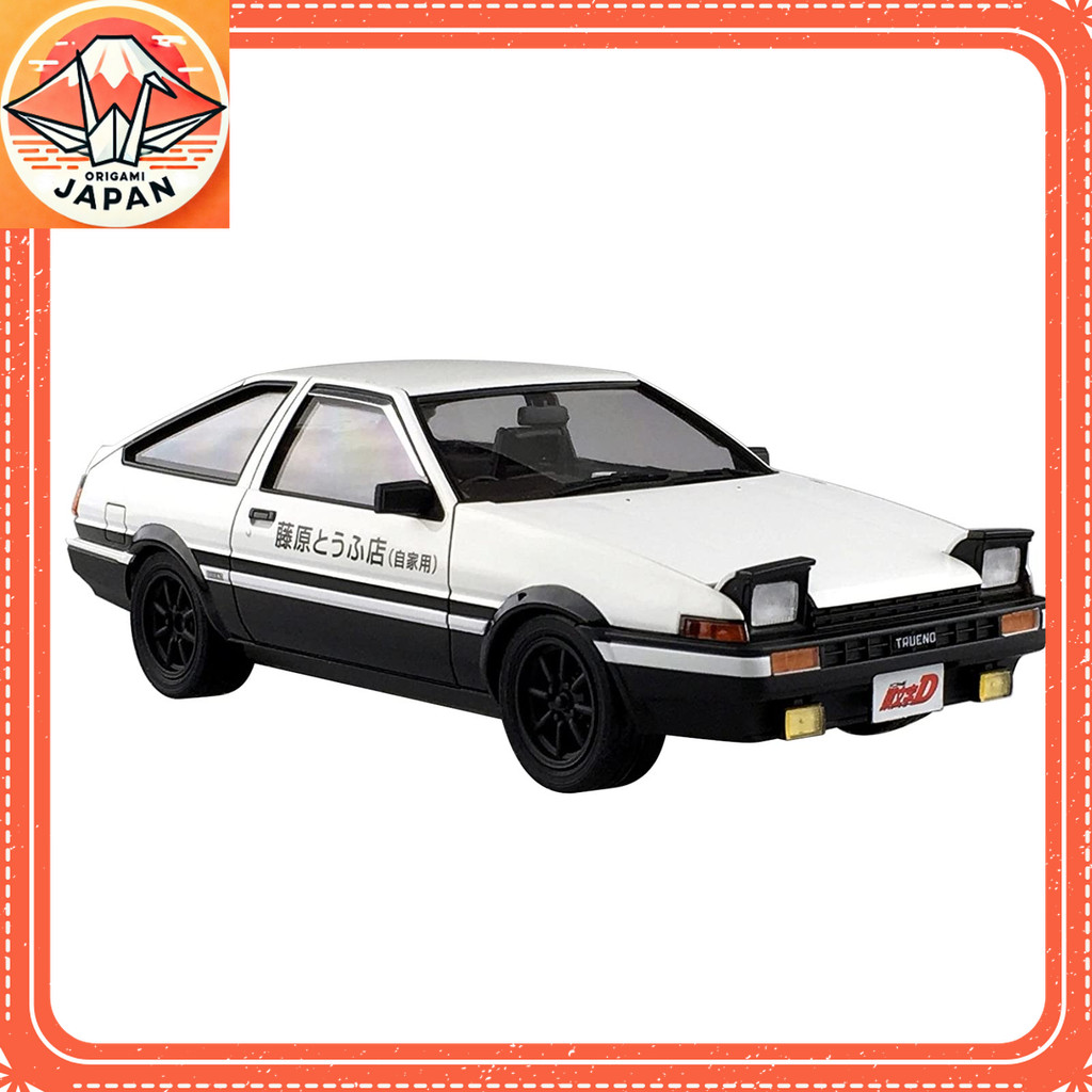 Aoshima Bunka Kyousaisha (Aoshima) เริ่มต้น D No.5 Fujiwara Takumi AE86 TRENO เล่ม 1 สเปค 1/24 แบบจำ