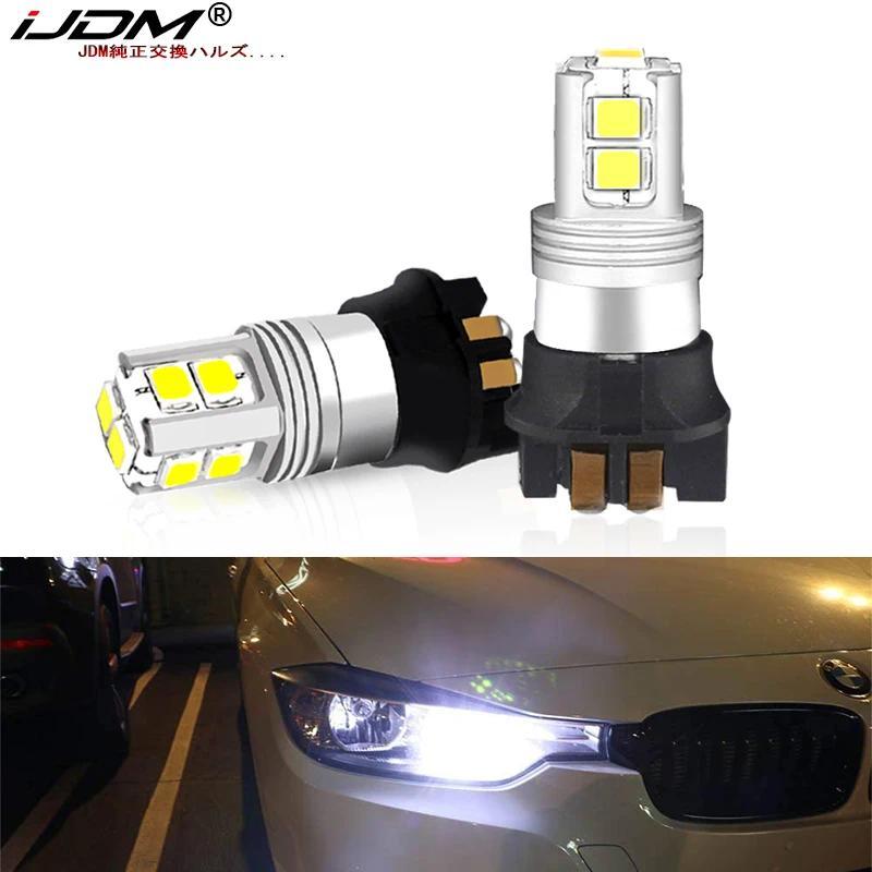 IJDM Canbus PWY24W PW24W 3014 หลอดไฟ LED สําหรับ Audi A3 A4 A5 Q3 VW MK7 Golf CC Ford Fusion ไฟเลี้ย