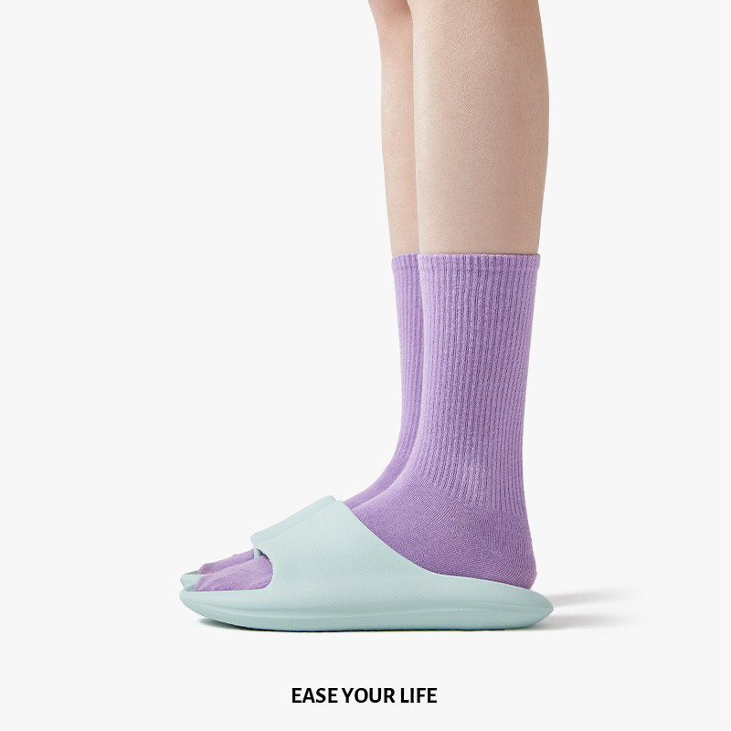 Posee Park West Wave แบนเรือคู่รองเท้าแตะรองเท้าแตะชายฤดูร้อน Anti-slip บ้านในร่มในครัวเรือนรองเท้าแ