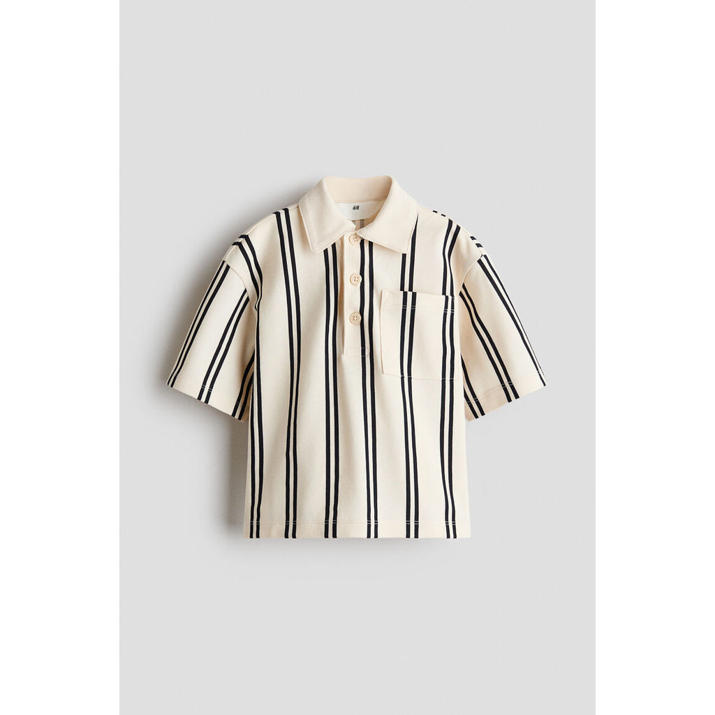 H&M(เอชแอนด์เอ็ม) เสื้อโปโลผ้าคอตตอนปิเก้ เด็กชาย 1347427_1