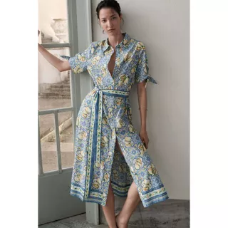H&M(เอชแอนด์เอ็ม) เดรสเชิ้ตแขนสั้น ผู้หญิง 1357622_2