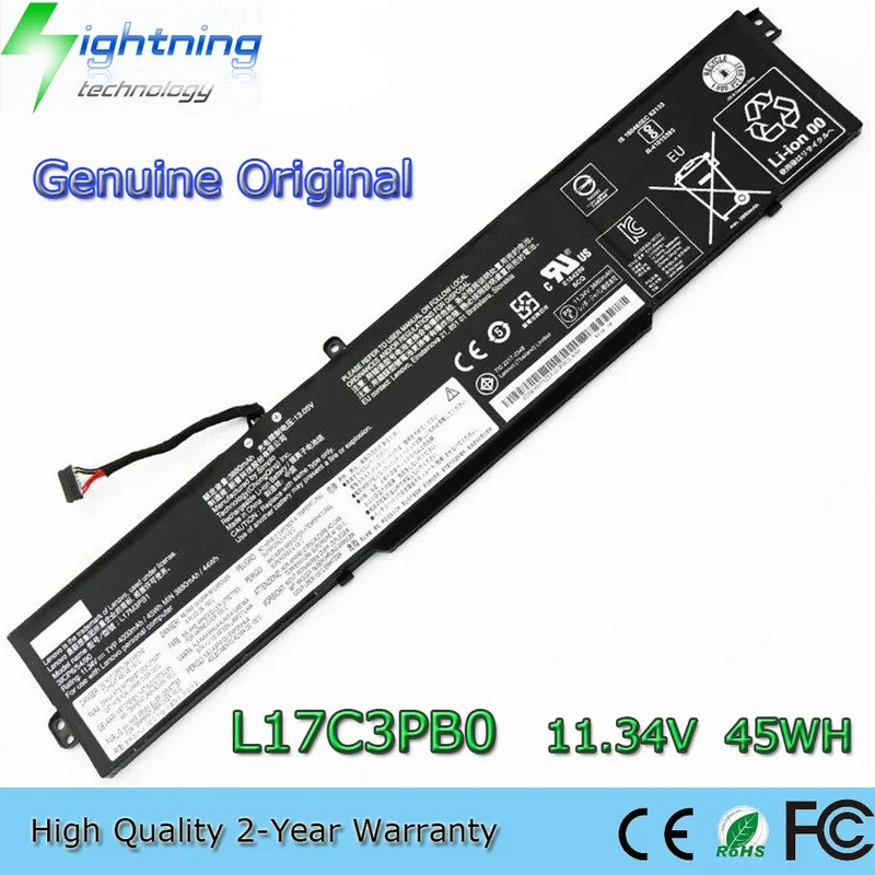 ใหม่ L17C3PB0 L17M3PB1 แบตเตอรี่สําหรับ Lenovo IdeaPad 330G 330-15ICH 17ICH