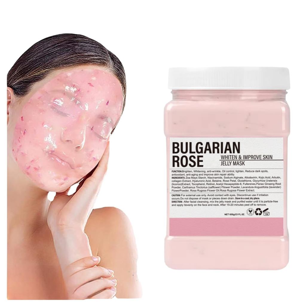 23 fl ออนซ์ Jelly Mask สําหรับบํารุงผิวหน้า Professional Natural Gel Mask, Moisturizing และ Moisturi