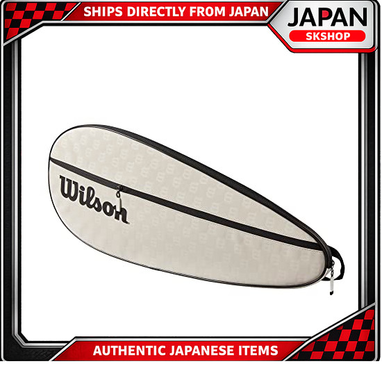 Wilson Tennis and Badminton Racket Bag PREMIUM TENNIS RACQUET COVER (Premium Tennis Racket Cover) Cr