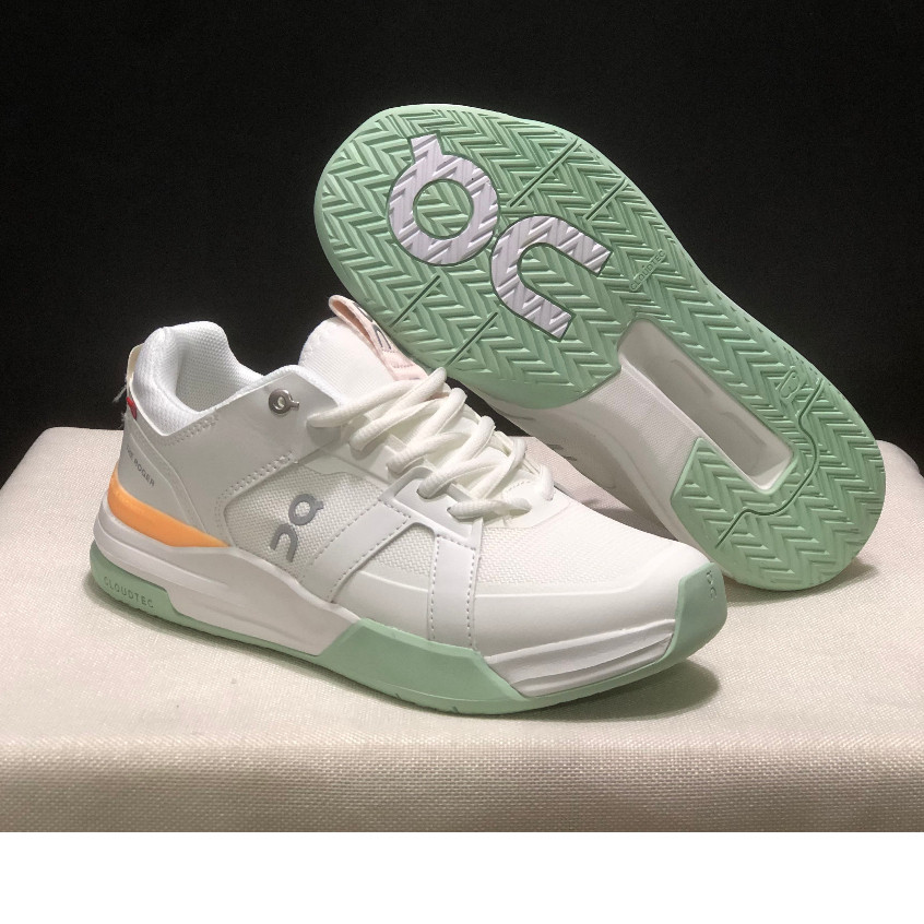 Oyster Tennis Club X On THE ROGER Clubhouse Pro 男女款防滑网球鞋 (带子)