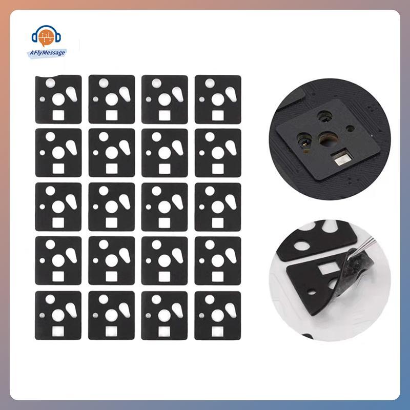 AFl 120PCS PORON PE EVA Pad สําหรับคีย์บอร์ด PCB สวิทช์แผ่น Stiers โฟมวัสดุปะเก็นปรับปรุง BM60 BM65 BM68 XD64 BM80 TH
