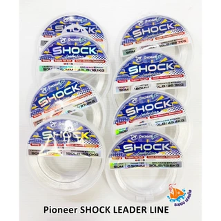 สายช็อคลีด Pioneer SHOCK LEADER LINE 50 M. สีใส ทนแรงกระชาก
