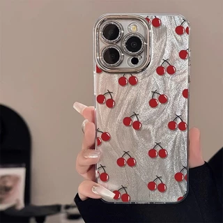 แฟชั่น เชอร์รี่ โรส คำนับ ดูเดิล เข้ากันได้กับ IPhone 16 17 7 8 14 15 Plus 13 15 14 12 11 Pro Max XR X XS Maxเคสสำหรับ