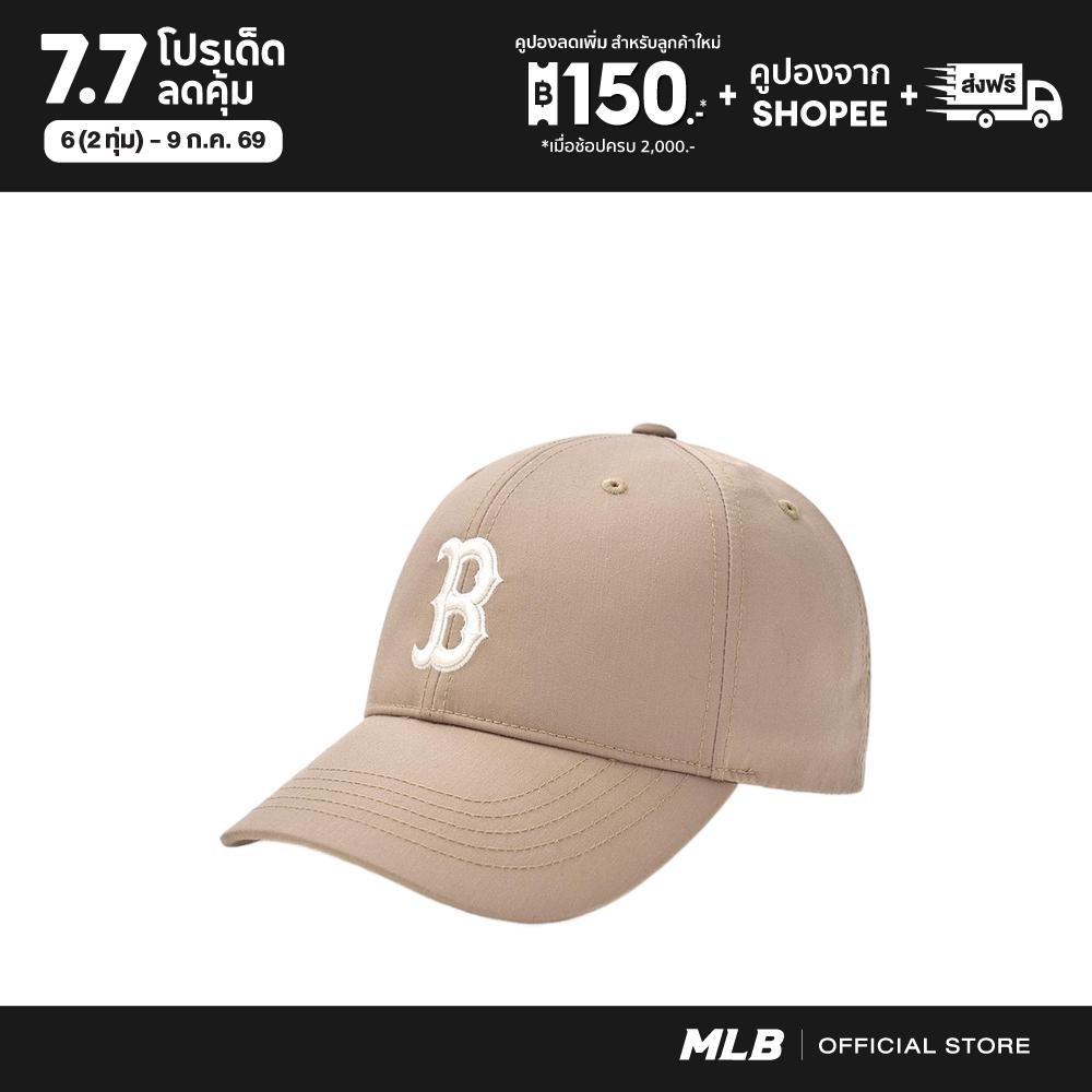 MLB หมวกแก็ป ยูนิเซ็กซ์ New Structured Ball Cap รุ่น 3ACPB225N 43BGL สีเบจอ่อน