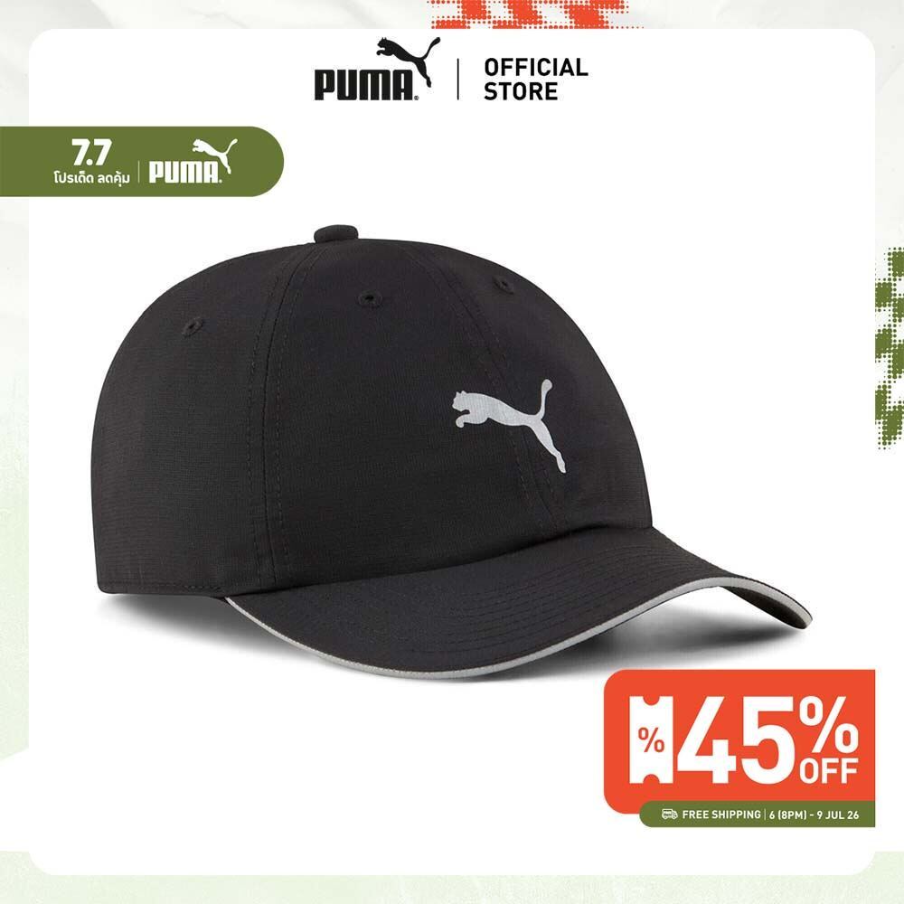 PUMA Running หมวกเบสบอล Running III สีดำ - 02616901